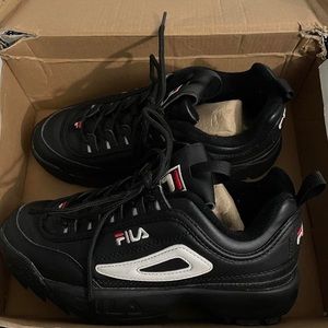 FILA Disruptor 2 Premium GS Black
White